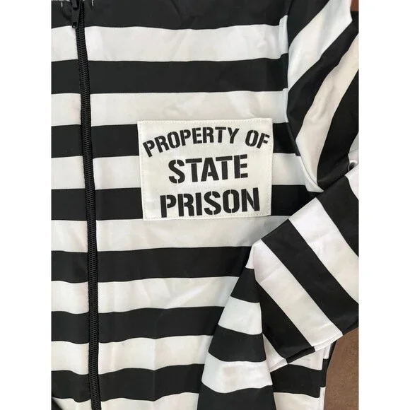 Spirit Halloween Lock-Me-Up Costume Sexy Jailbird Adult M Halloween Party - Picture 7 of 12